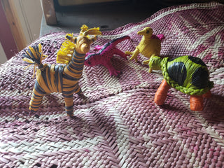 Straw Animals from South Africa