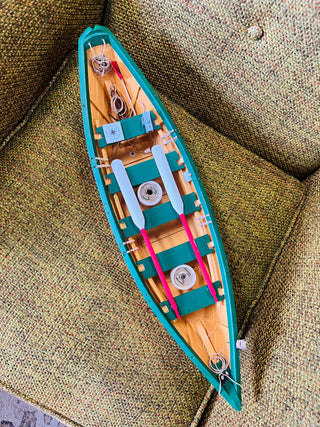 Locally made dory model