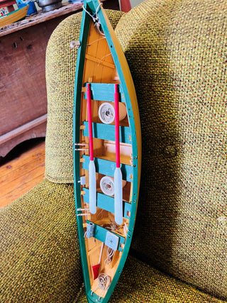 Locally made dory model